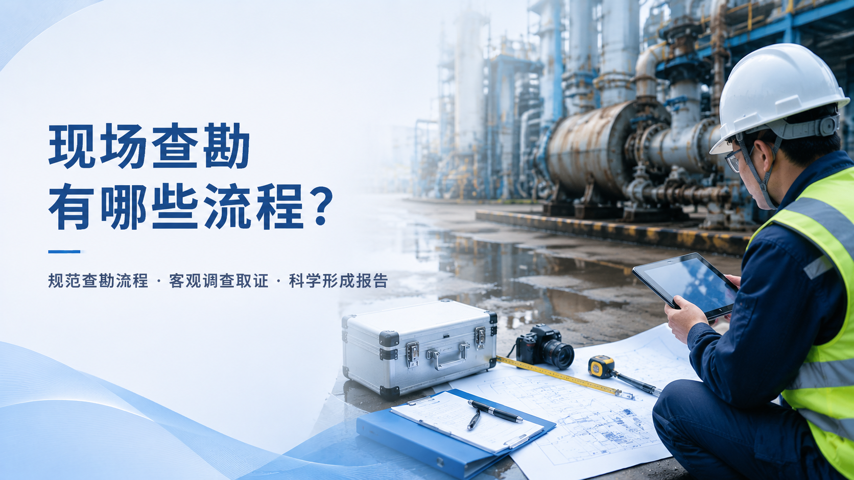 现场查勘有哪些流程？