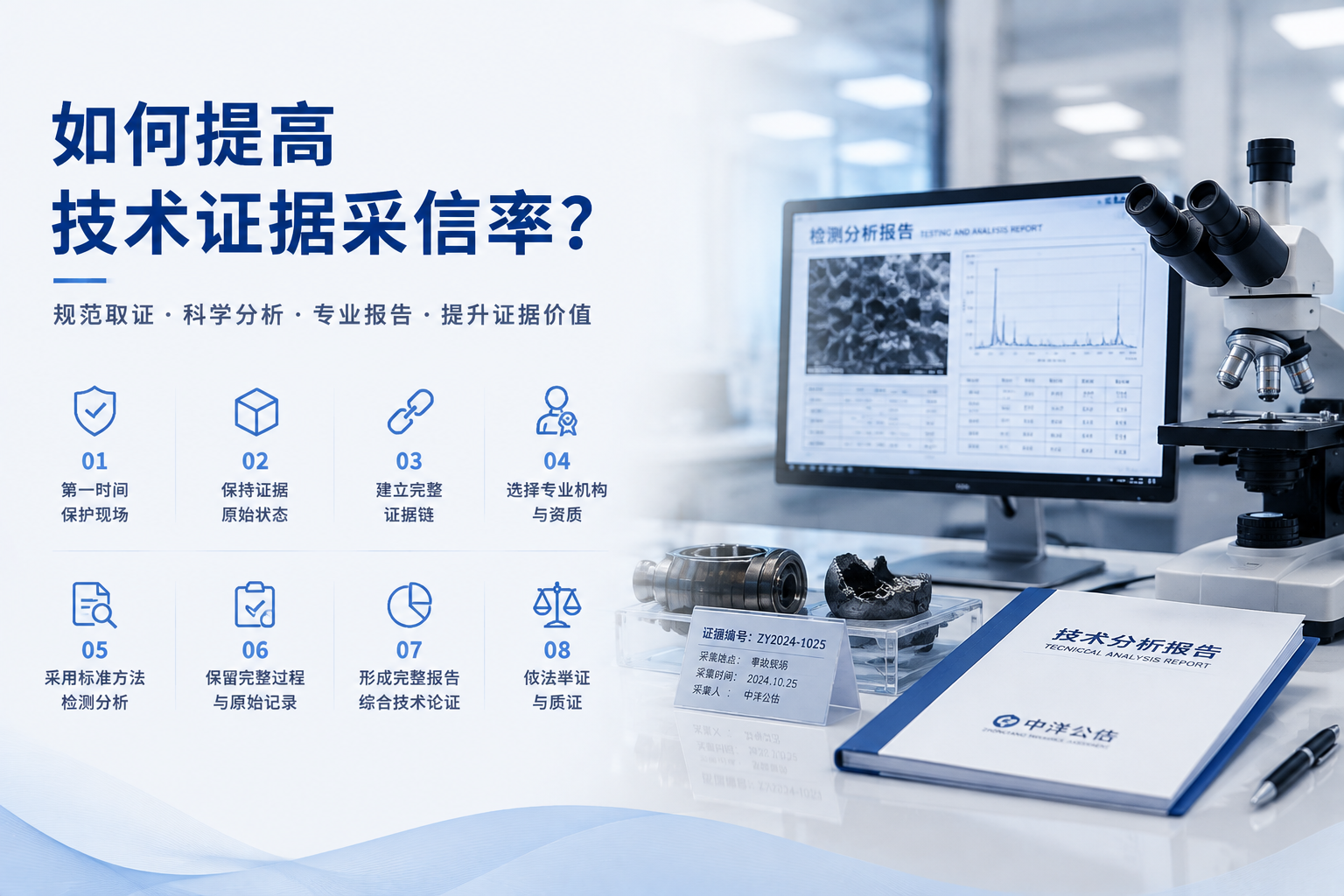 如何提高技术证据采信率？